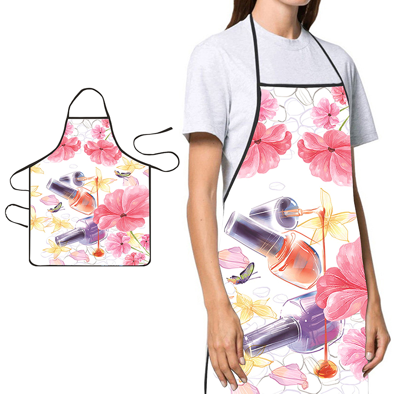 Home Cooking Work - 〔YS1〕Delantal de mujer con estampado de