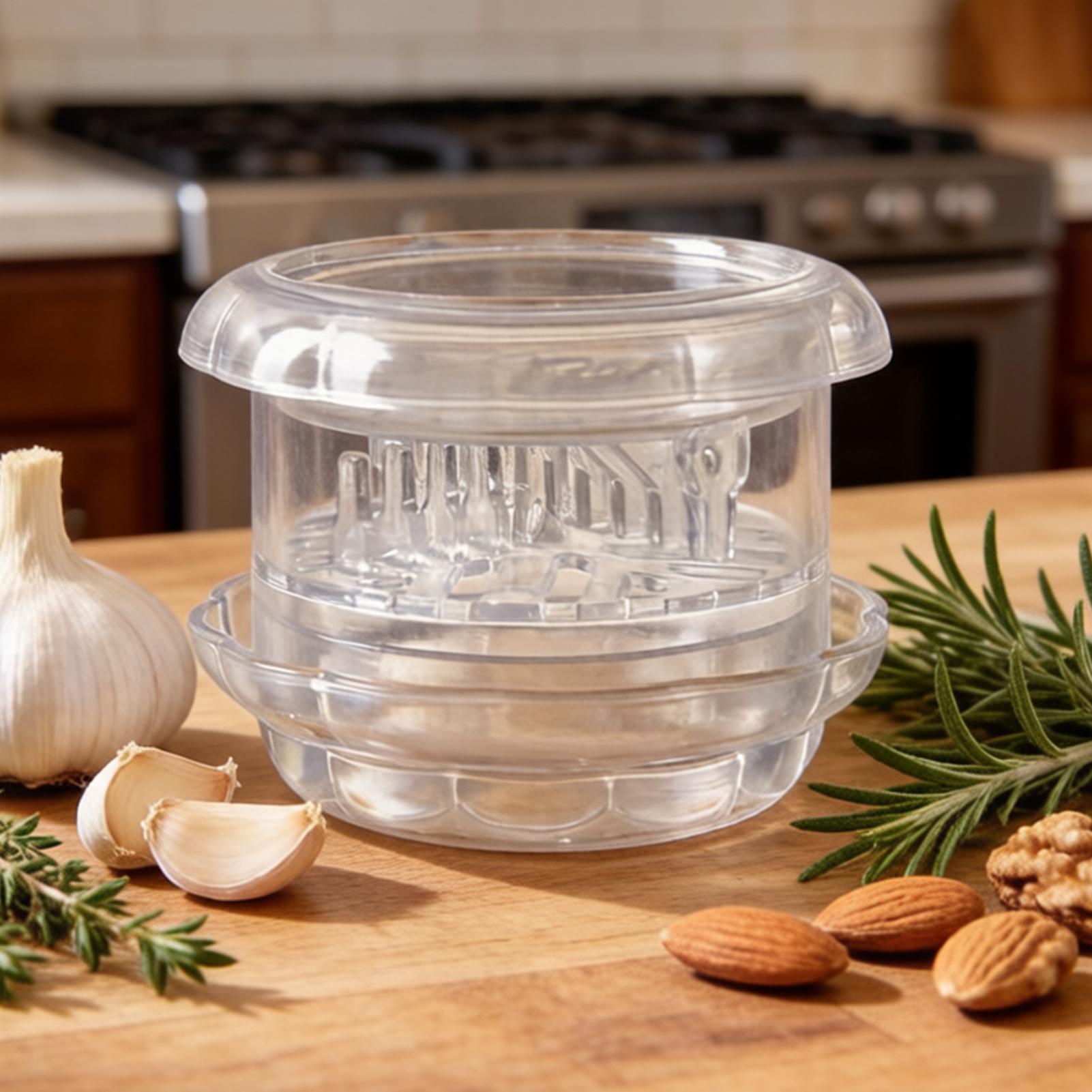 Home Cooking Chef - Triturador manual de ajo y jengibre
