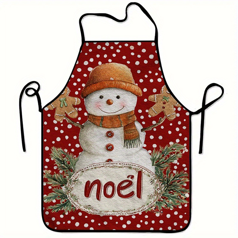 Home Cooking Work - Delantal con estampado de muñeco de