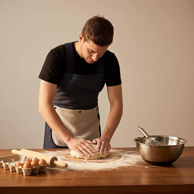 Home Cooking Chef - Delantal de Chef Impermeable con Toalla