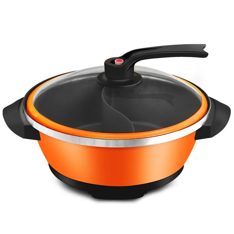 Home Cooking In Chinese - Cocina eléctrica multifunción, olla caliente antiadherente