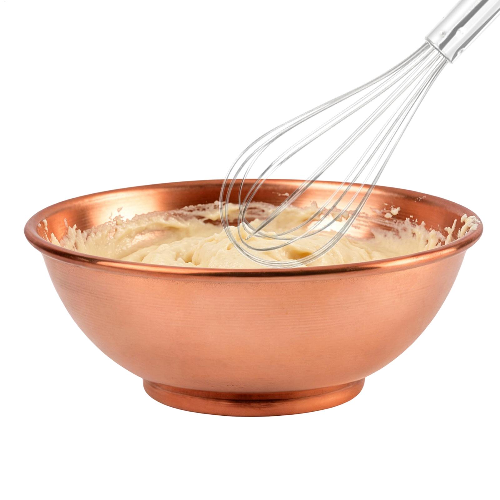Home Cooking Chef - Cuencos de Cobre Grandes para Almacenamiento,
