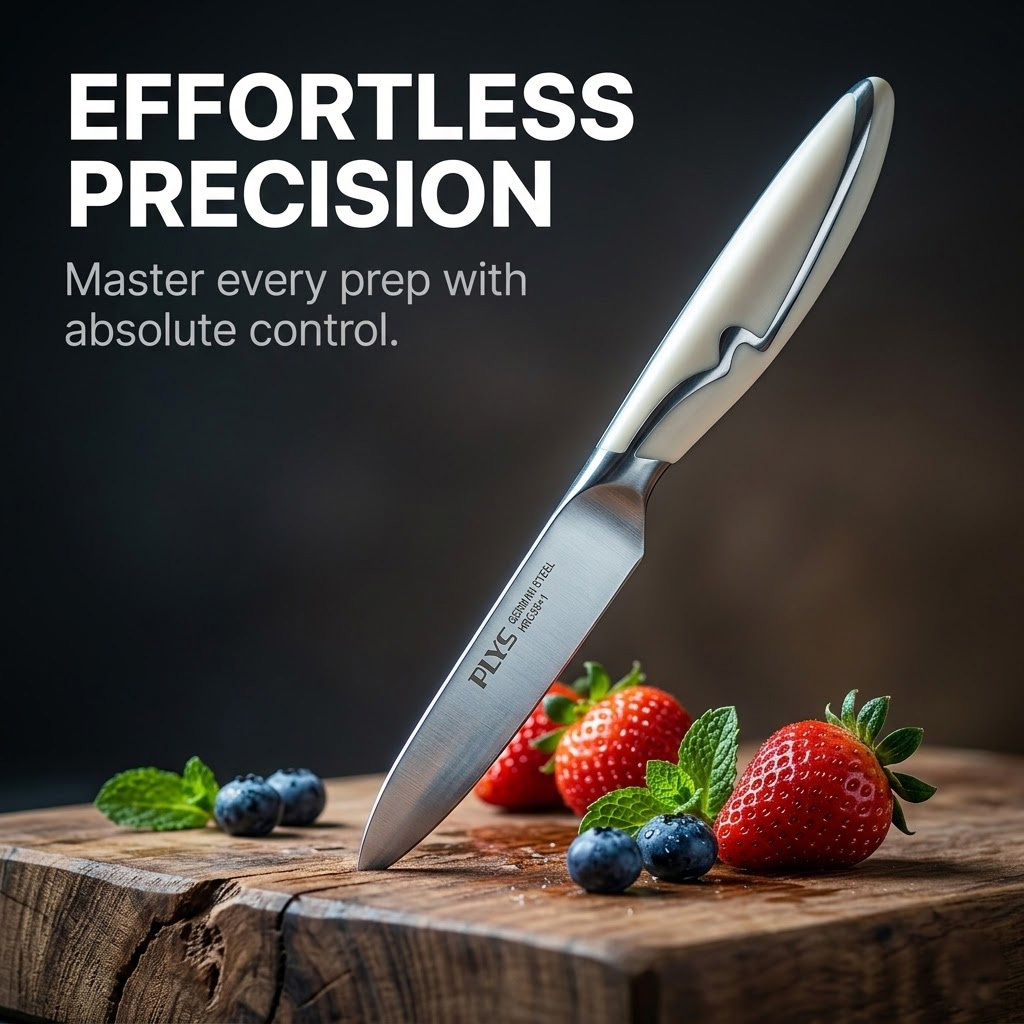Home Cooking Chef - Cuchillo pequeño multiusos de alta gama