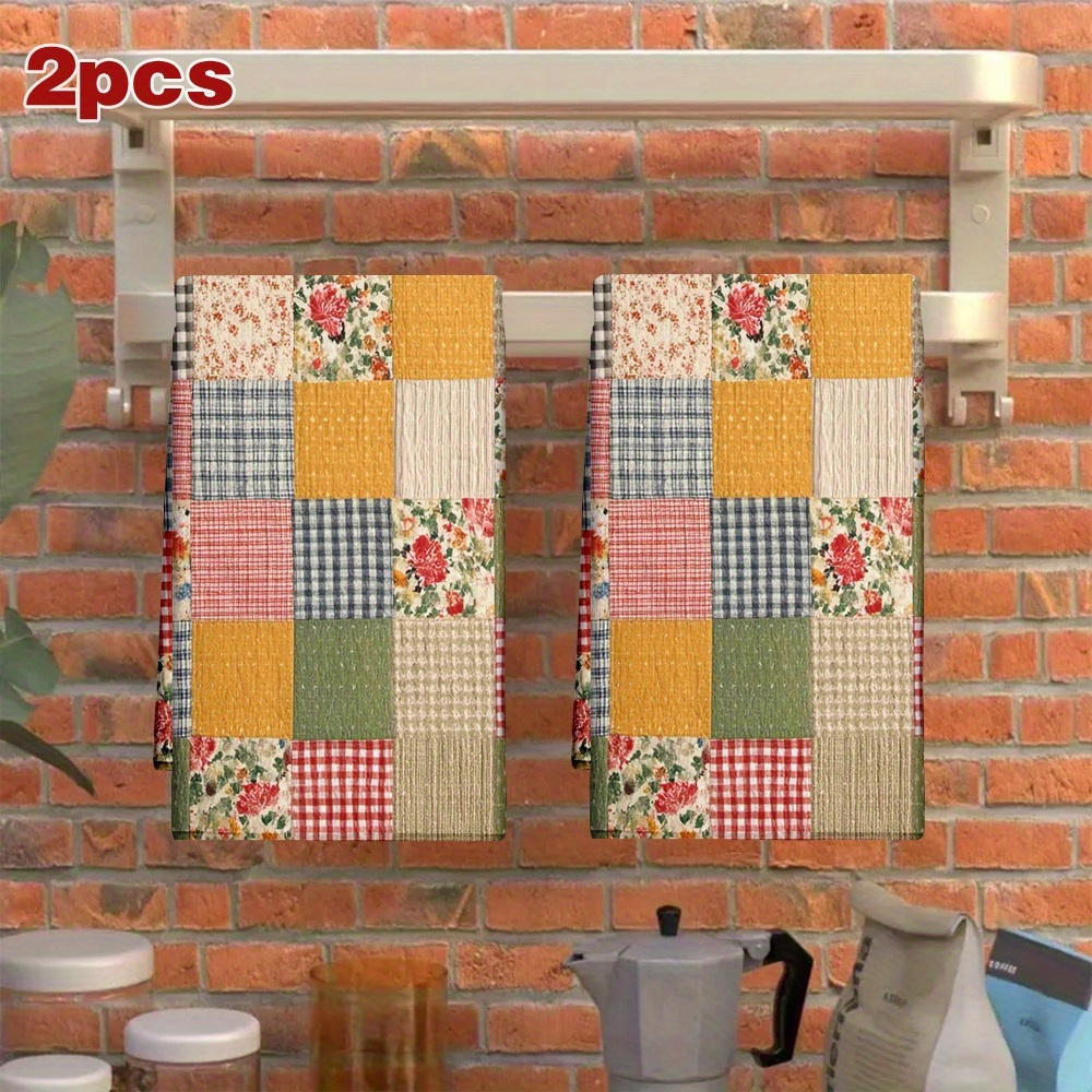 2 piezas, paños de cocina a cu - Home Cooking Is The Best reseña y precio