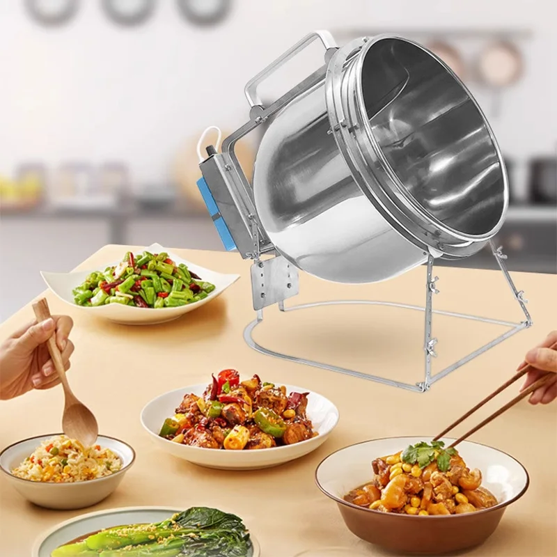 Freidora agitadora de acero in - Home Cooking Machine reseña y precio