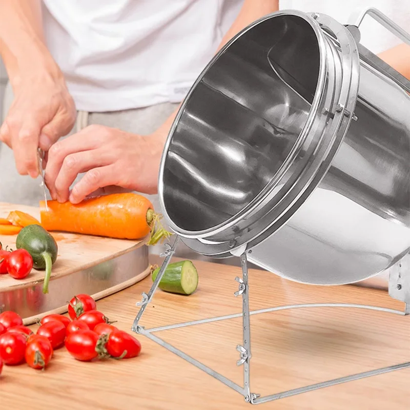 Freidora agitadora de acero in - Home Cooking Machine reseña y precio