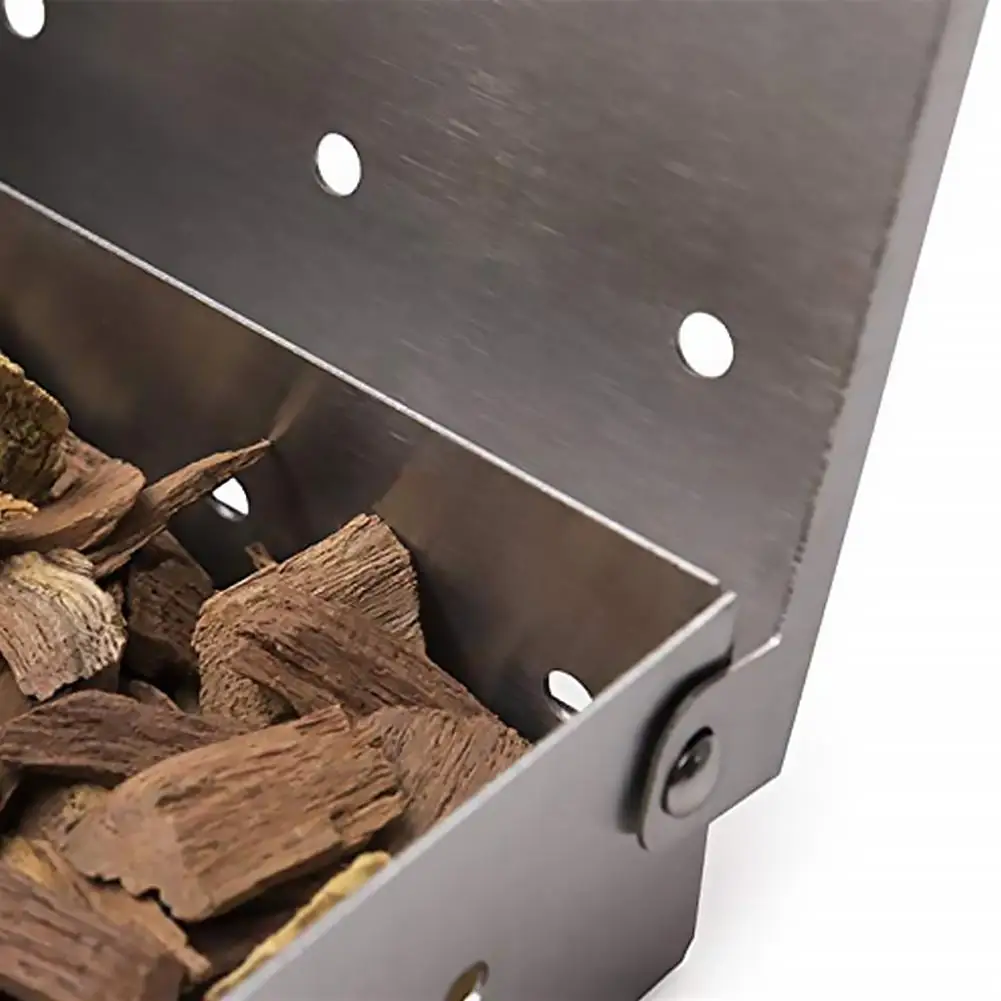 HQ-caja ahumadora de Chips de  - Smoker Box Wood Chip reseña y precio