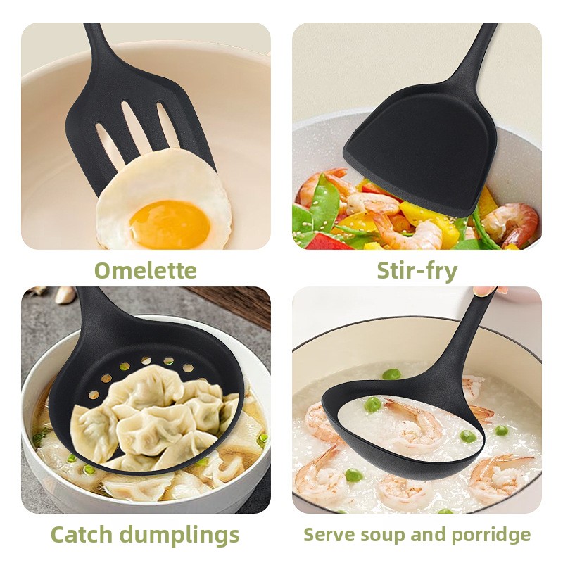 Espátula, Cuchara y Espumadera - Home Cooking In Chinese reseña y precio