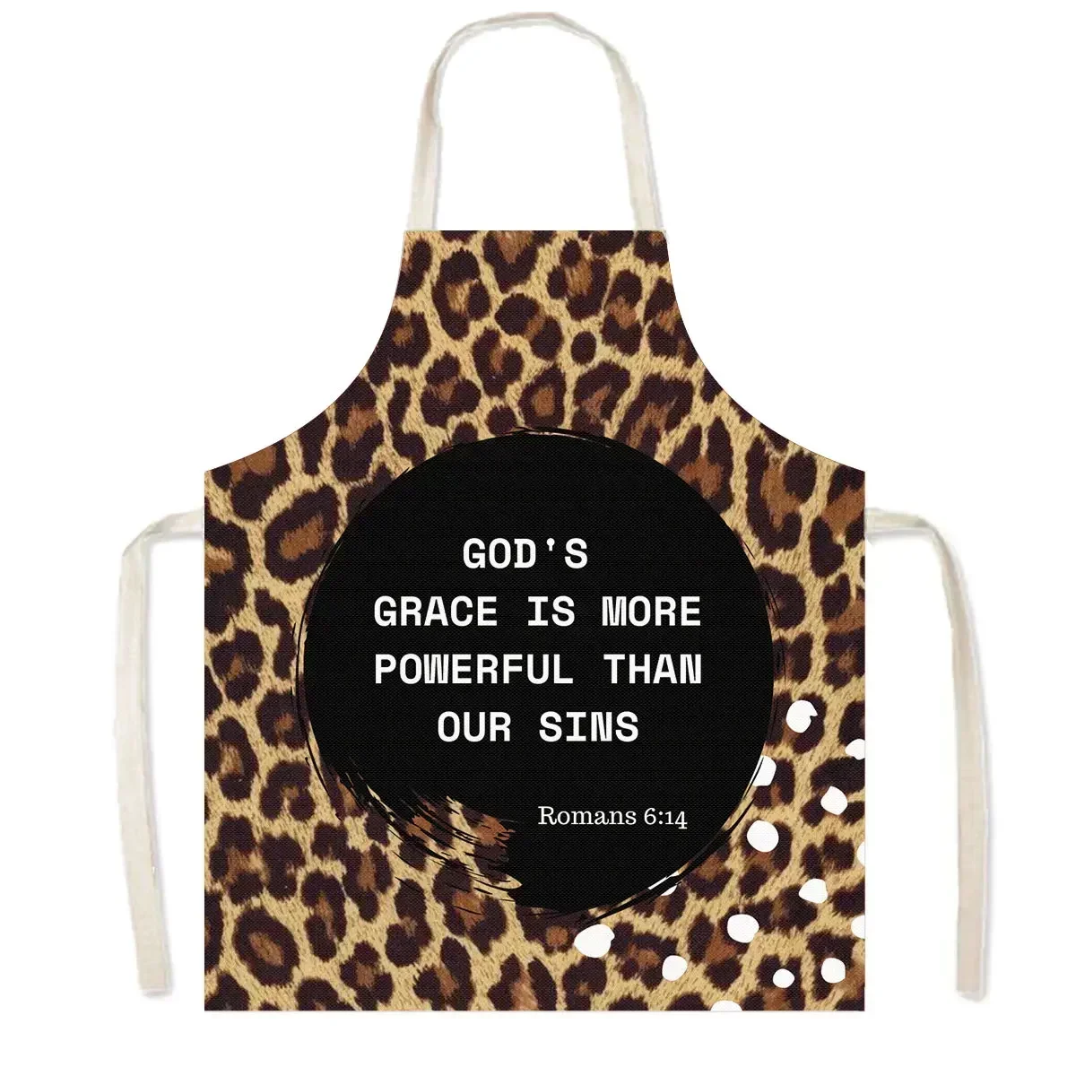 Delantal con estampado de vers - Home Cooking Work reseña y precio
