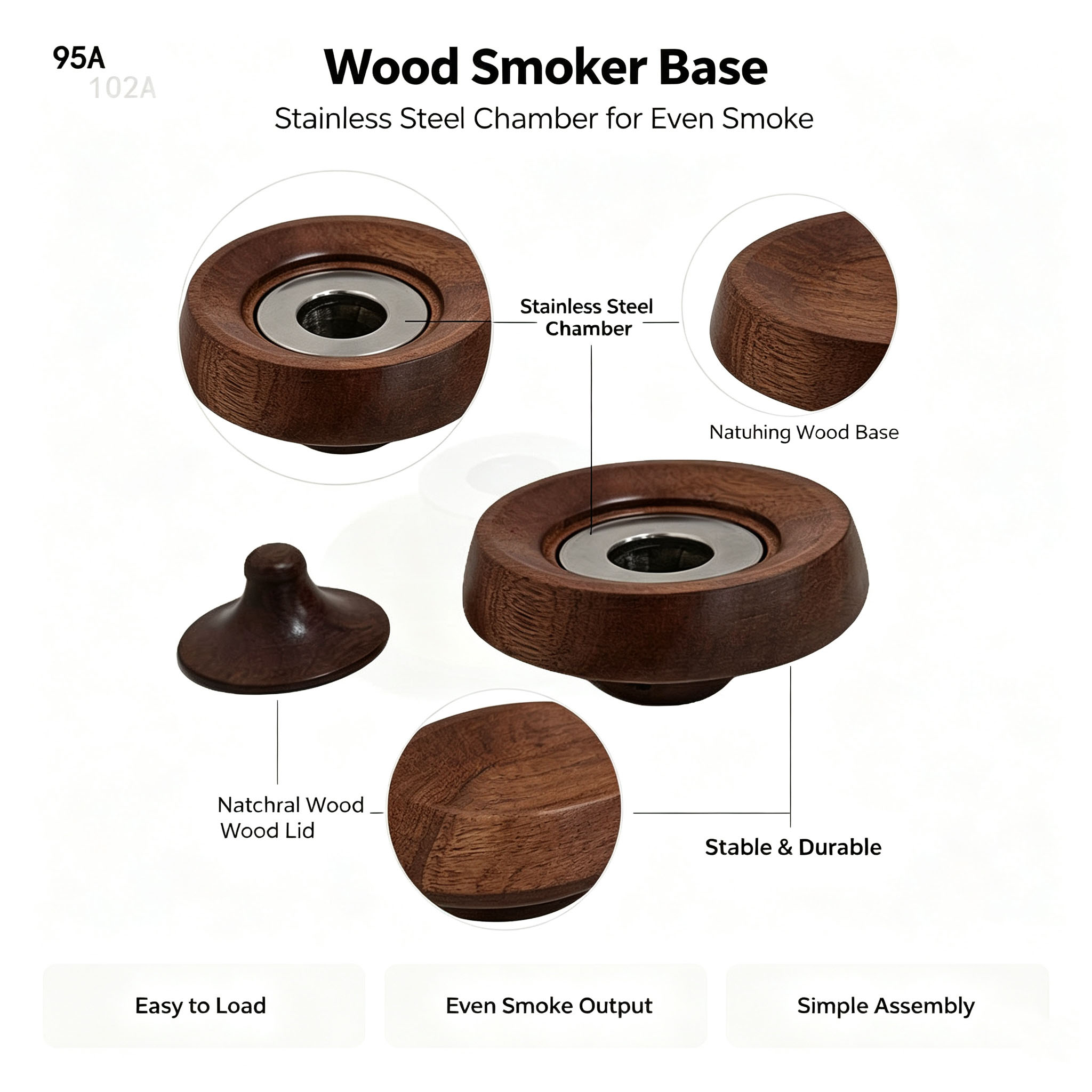 Set de Ahumador de Cócteles, C - Smoker Box Wood Chip reseña y precio