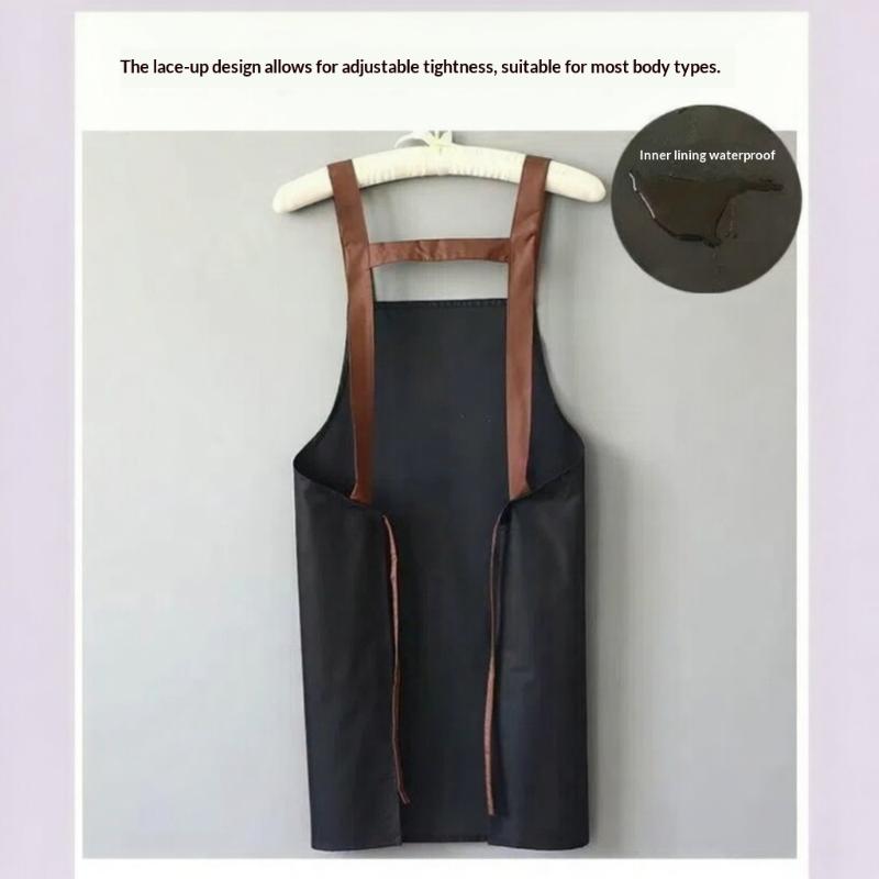 【SY】Delantal impermeable y res - Home Cooking Work reseña y precio