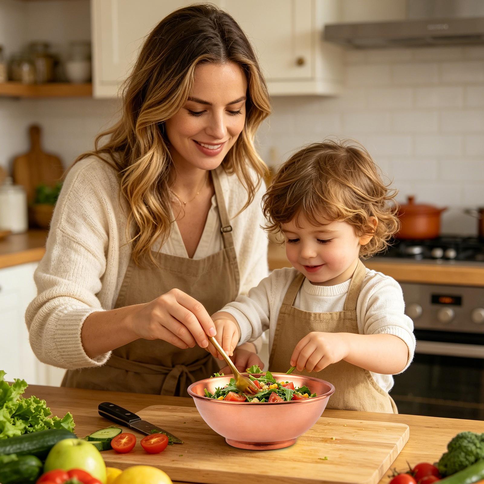 Cuencos de Cobre Grandes para  - Home Cooking Chef reseña y precio