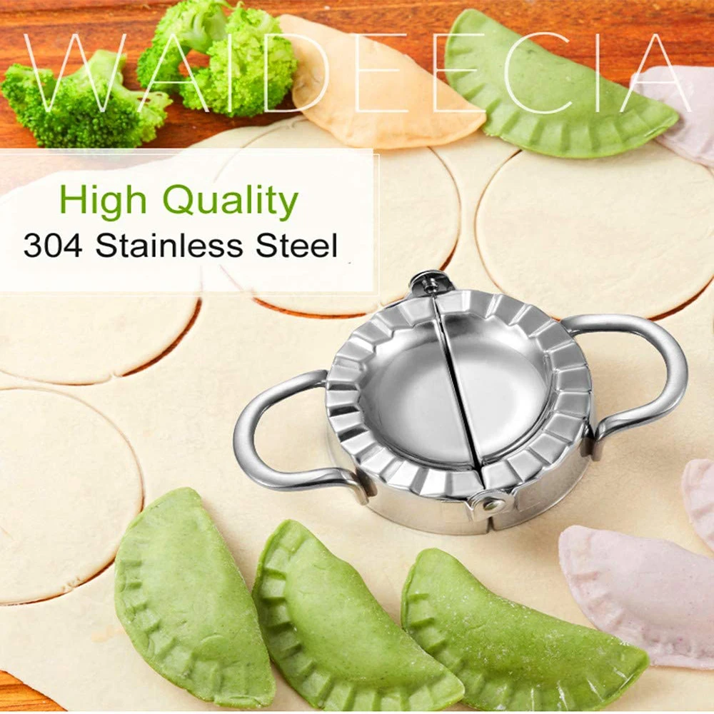 Molde para dumplings de acero  - Gyoza Dumpling Maker reseña y precio