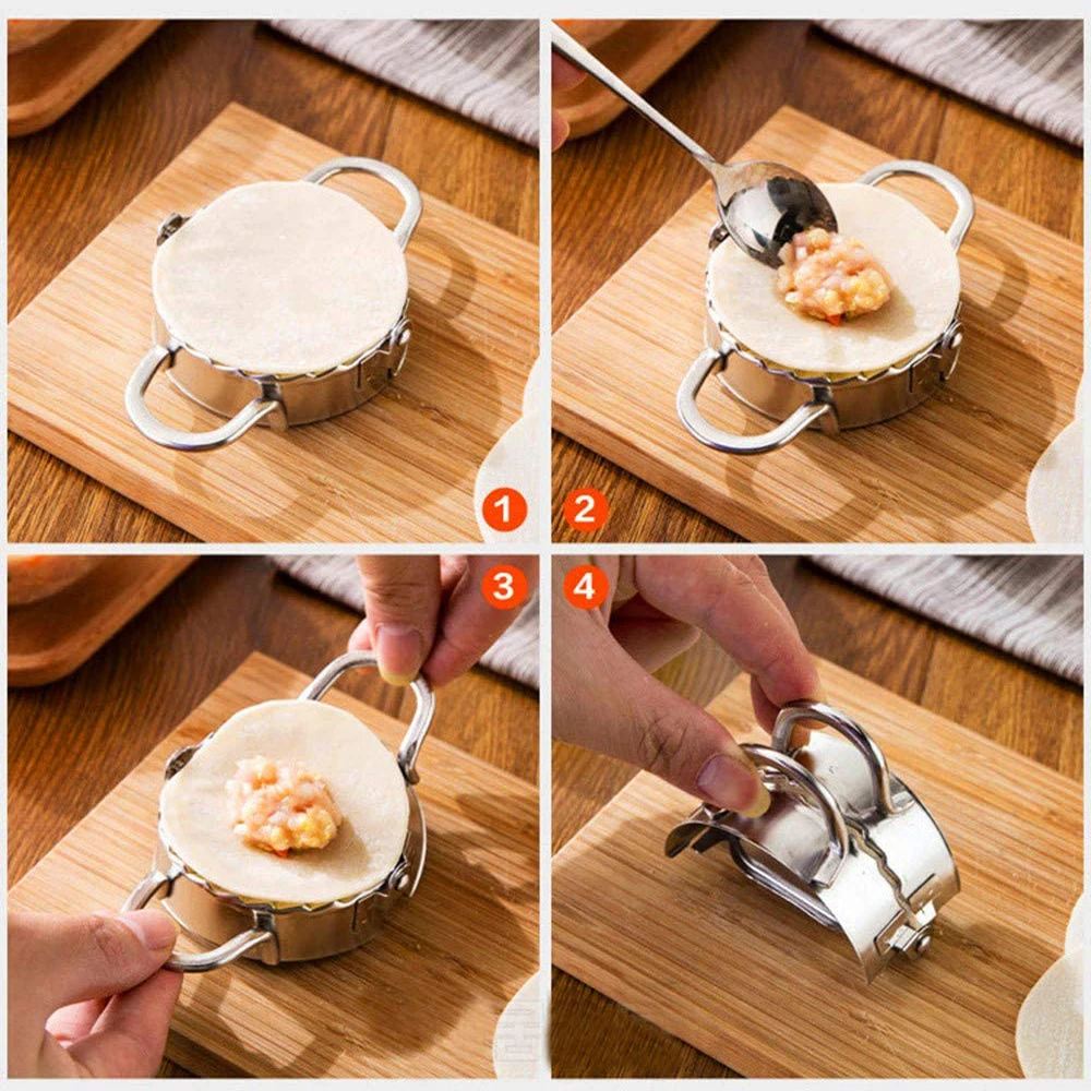 Molde para dumplings de acero  - Gyoza Dumpling Maker reseña y precio