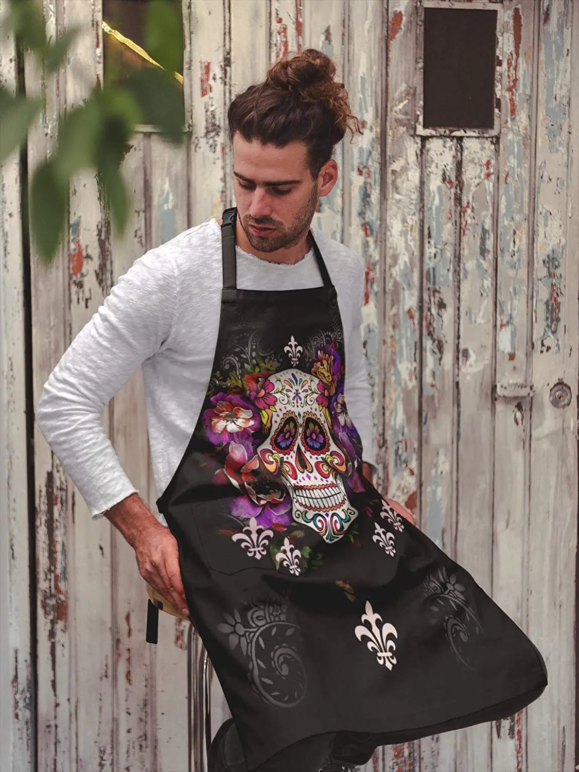 Delantal de cocina con calaver - Home Cooking Chef reseña y precio