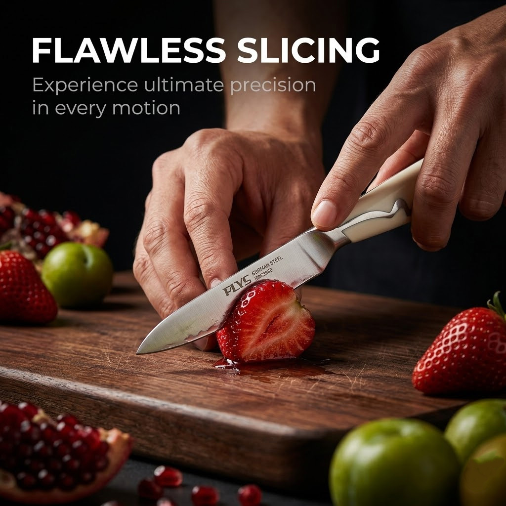 Cuchillo pequeño multiusos de  - Home Cooking Chef reseña y precio